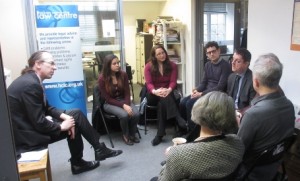 Andrew Caplen meets Law Centre staff