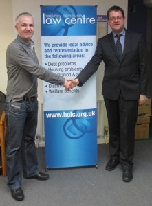 Paul Heron and Andrew Caplen